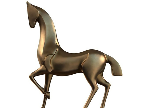 Horse Sculpture Copper Horse Ornaments