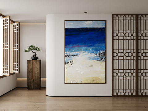 New Chinese Decorative Painting Texture Painting Abstract Painting Hanging Painting