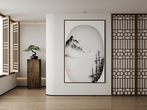 New Chinese Decorative Painting Landscape Painting Hanging Painting