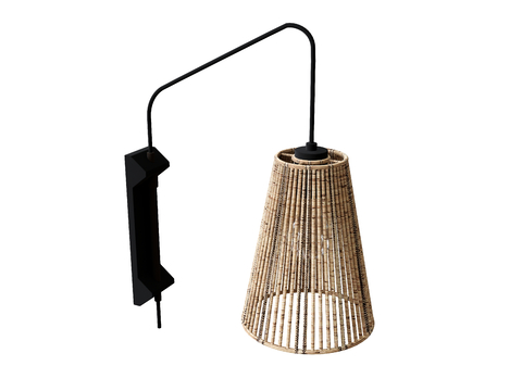 Woven lamp Bamboo lamp Woven lamp