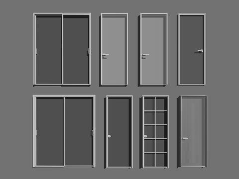 Single-door Galley Door, sliding door, bathroom door