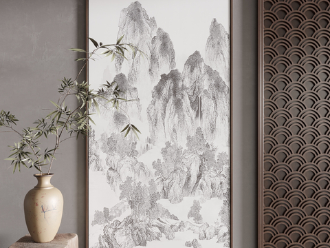 New Chinese Landscape Painting Art Painting Decorative Painting Hanging Painting