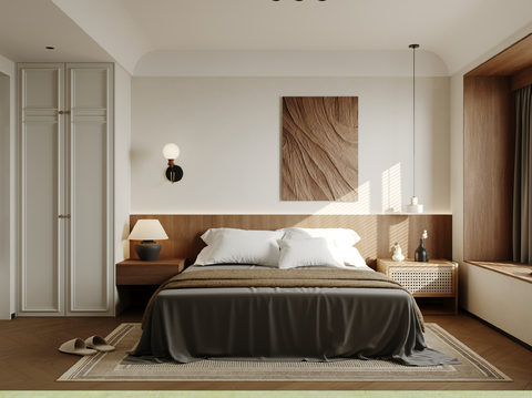 Middle Style Master Bedroom