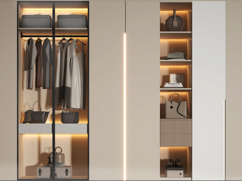 Modern wardrobe