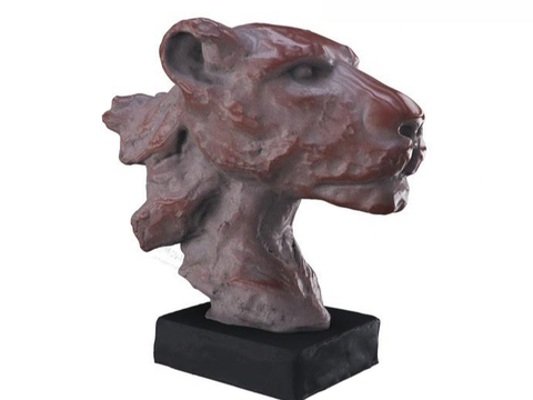 Animal Sculpture Lion Head Sculpture