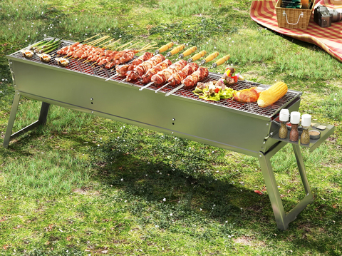 Outdoor barbecue grill