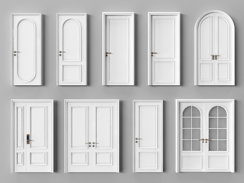 French entry door security door double door bedroom door