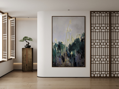 New Chinese Decorative Painting Texture Painting Abstract Painting Hanging Painting