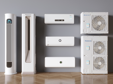 Vertical air conditioner wall-mounted air conditioner