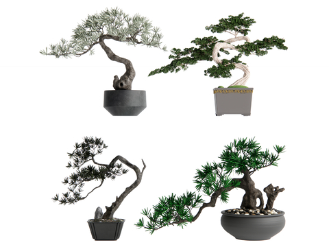 New Chinese-style Bonsai