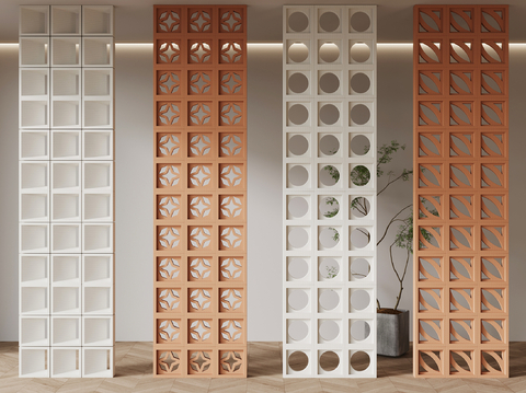 Hollow brick partition cement brick partition