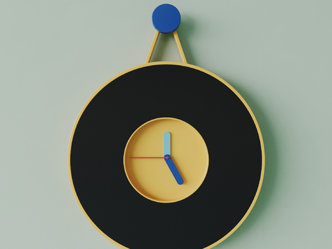 Modern clock wall clock