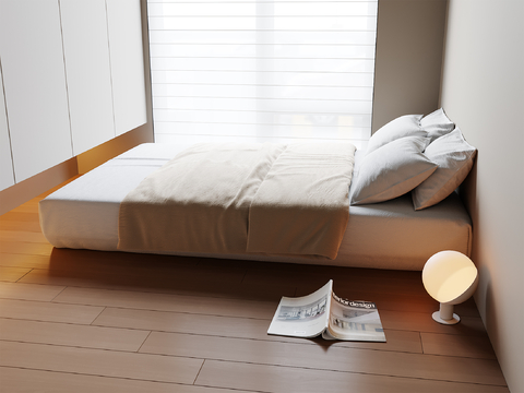 Modern Tatami Bedroom