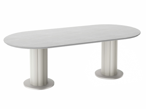 Minimalist Dining Table Oval Dining Table