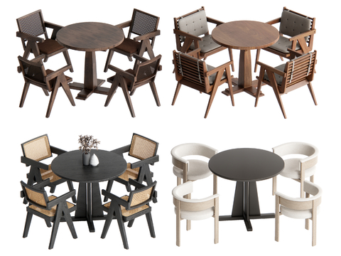 Quiet Style Coffee Tables and Chairs Dining Tables and Chairs