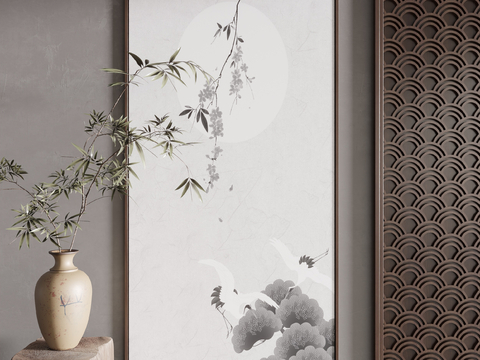 Neo-Chinese Style Decorative Painting Art Painting Hanging Painting