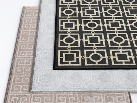 New Chinese Carpet Square Carpet Bedroom Carpet Living Room Carpet