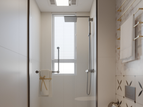 Modern toilet shower room