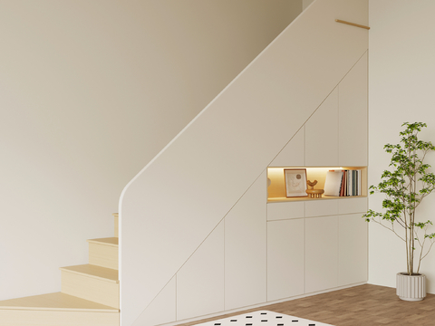 Cream Style stairs