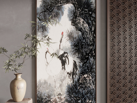 New Chinese Decorative Painting Ink Painting Art Painting Hanging Painting