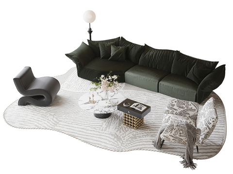 French Sectional Sofa