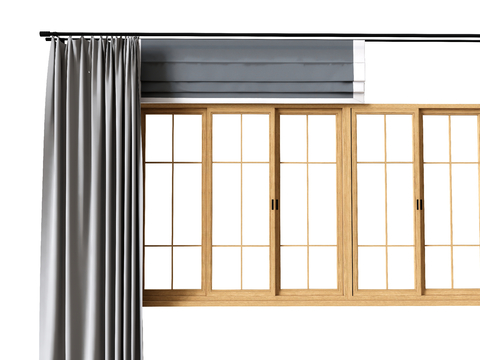 Curtain Window Folding Curtain