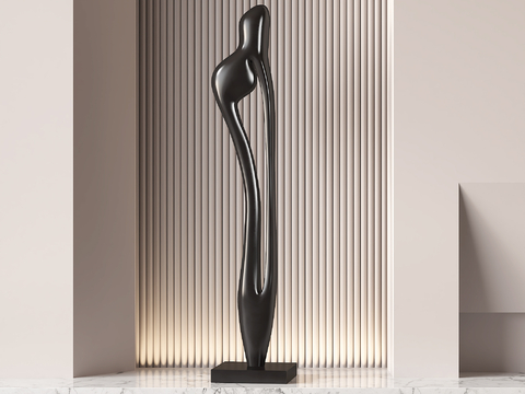 Modern abstract sculpture ornaments