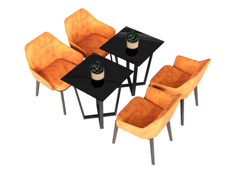 Modern Dining Table and Chair