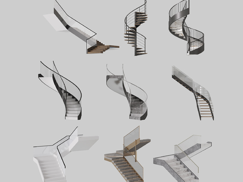 modern interior revolving staircase turning staircase