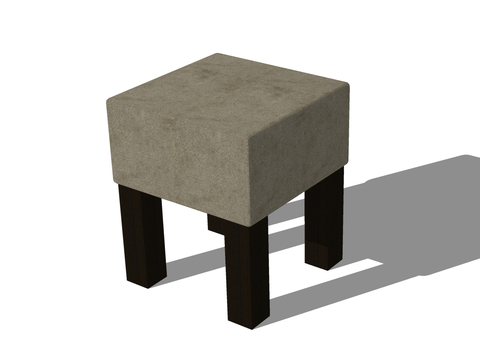 Modern sofa seat stool