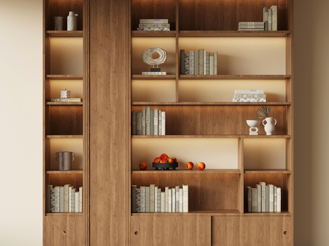 Middle Style Bookcase