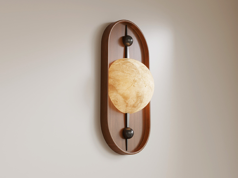 Middle style wall lamp