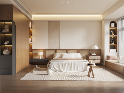 Middle Style Master Bedroom