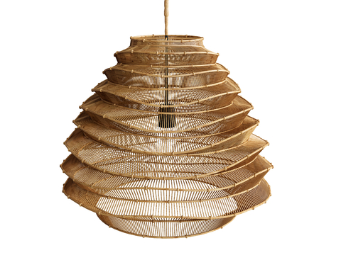 Bamboo chandelier lantern