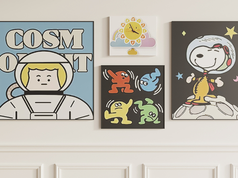 Modern Children's Hanging Paintings