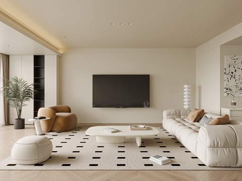 Cream Style living room