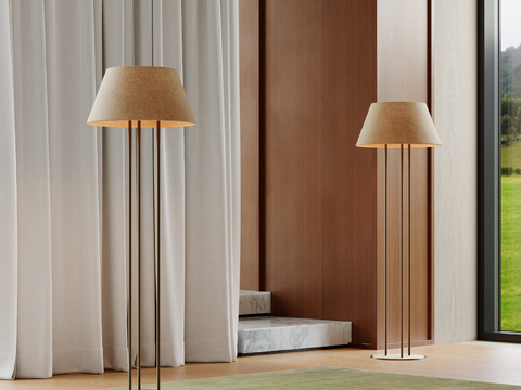 Japanese floor lamp