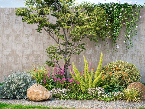 flowers and plants flower mirror shrub grass plant pile