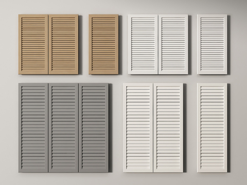 Modern shutter door shutter shutter cabinet door