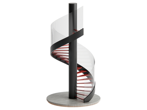 modern revolving staircase