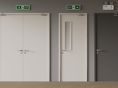 Modern fire door