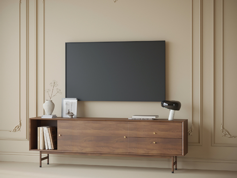 French TV cabinet