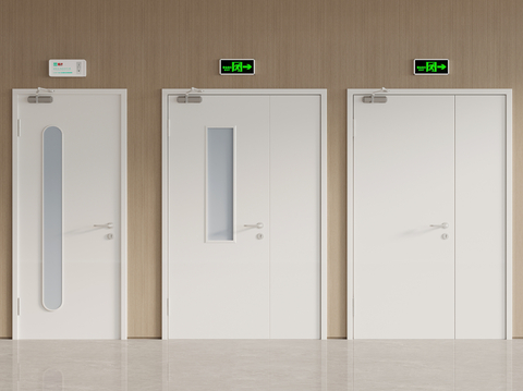 Modern fire door