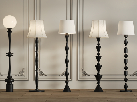 French floor lamp