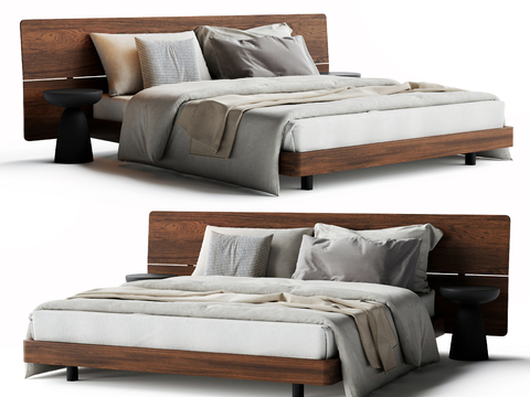 Middle Style Double Bed