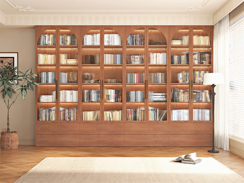 Middle Style Bookcase