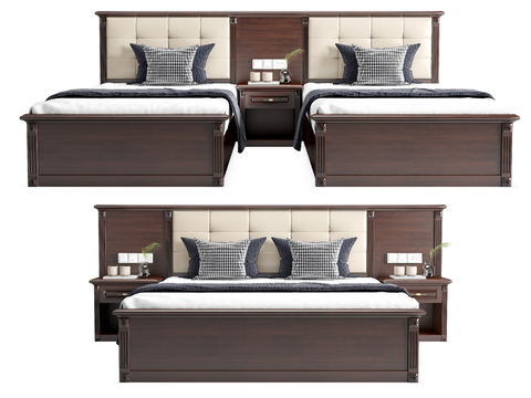 American Double Bed