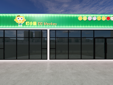 Container Door Head Movable Door Head Grocery Shop Door Head