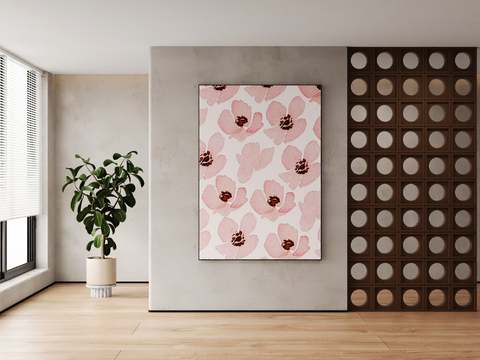 Modern Decorative Painting Art Painting Flower Hanging Painting