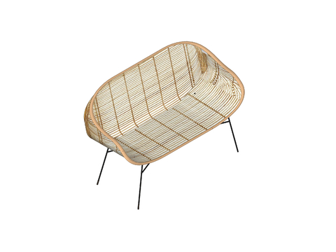 Modern Chair Rattan Lounge Chair